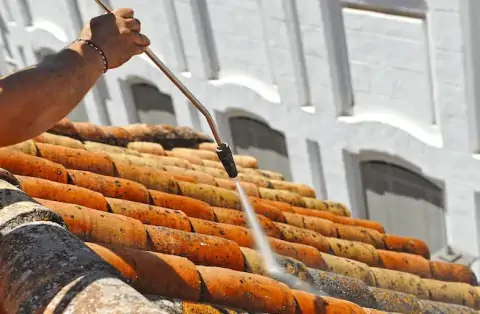 Nettoyage de toitures - Saint-Jean-du-Bois
